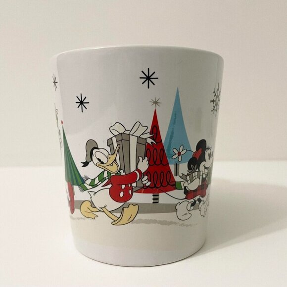 Disney Mickey and Friends Christmas Mug Zrike Brands Goofy Donald Duck Minnie - Picture 2 of 16